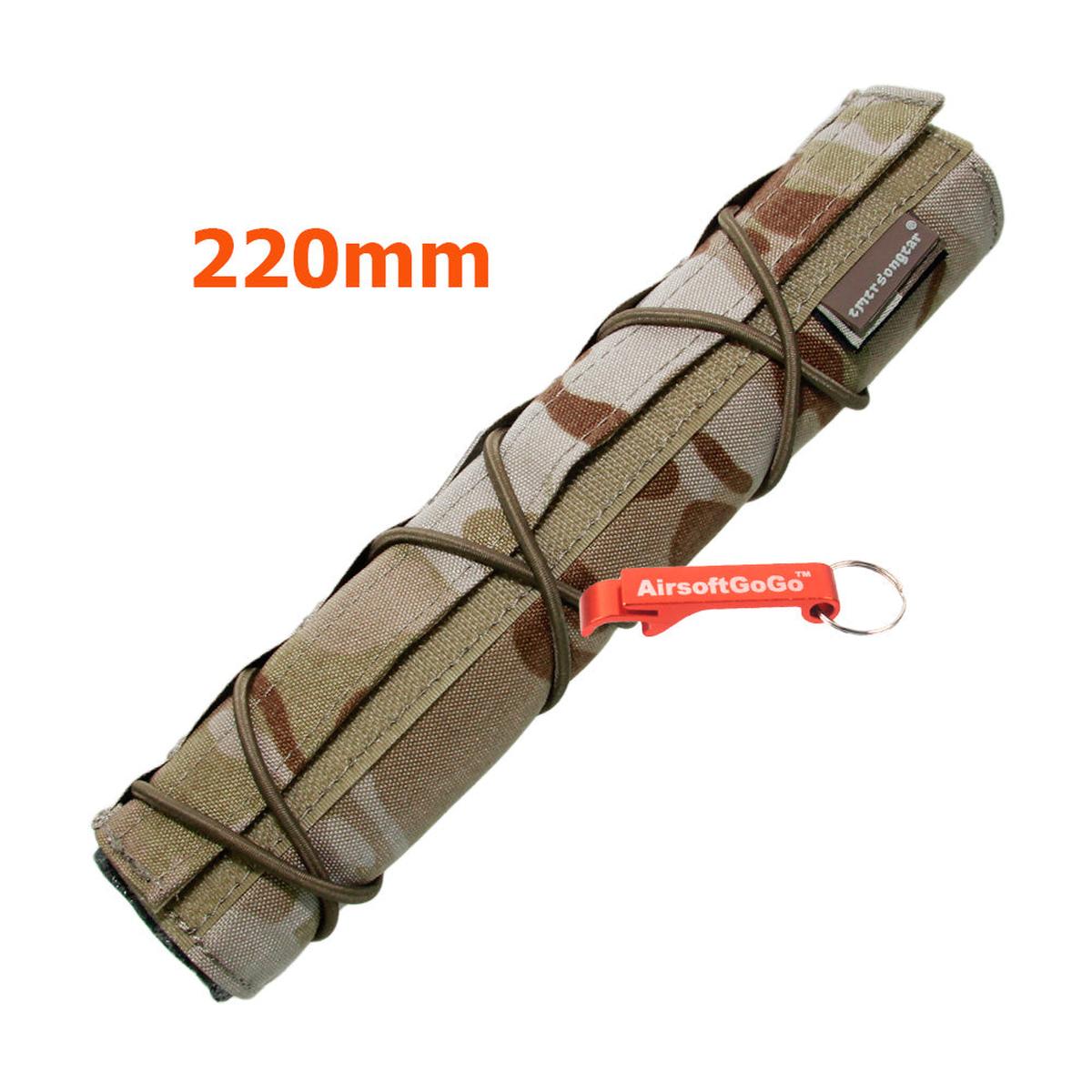 TMC 22cmサプレッサーカバー (MCAD迷彩色)-AIRSOFT GOGO エアガン・サバゲー用品通販
