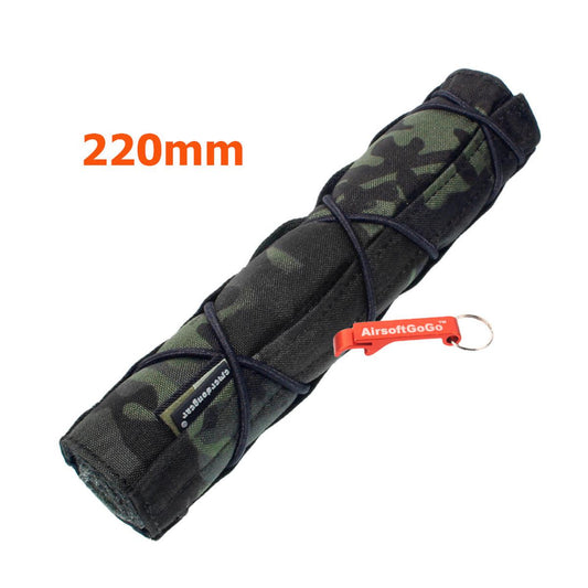 TMC 22cmサプレッサーカバー (MCBK迷彩色)-AIRSOFT GOGO エアガン・サバゲー用品通販