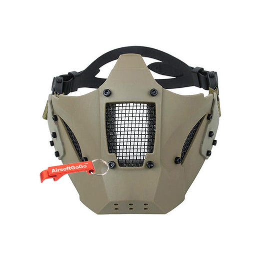 TMC JAY FAST マスク (ヘルメット取付け用アダプター付属) デザートカラー-AIRSOFT GOGO エアガン・サバゲー用品通販