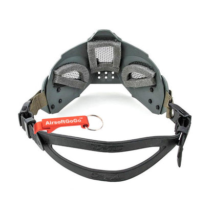 TMC JAY FAST マスク (ヘルメット取付け用アダプター付属) ウルフグレー-AIRSOFT GOGO エアガン・サバゲー用品通販