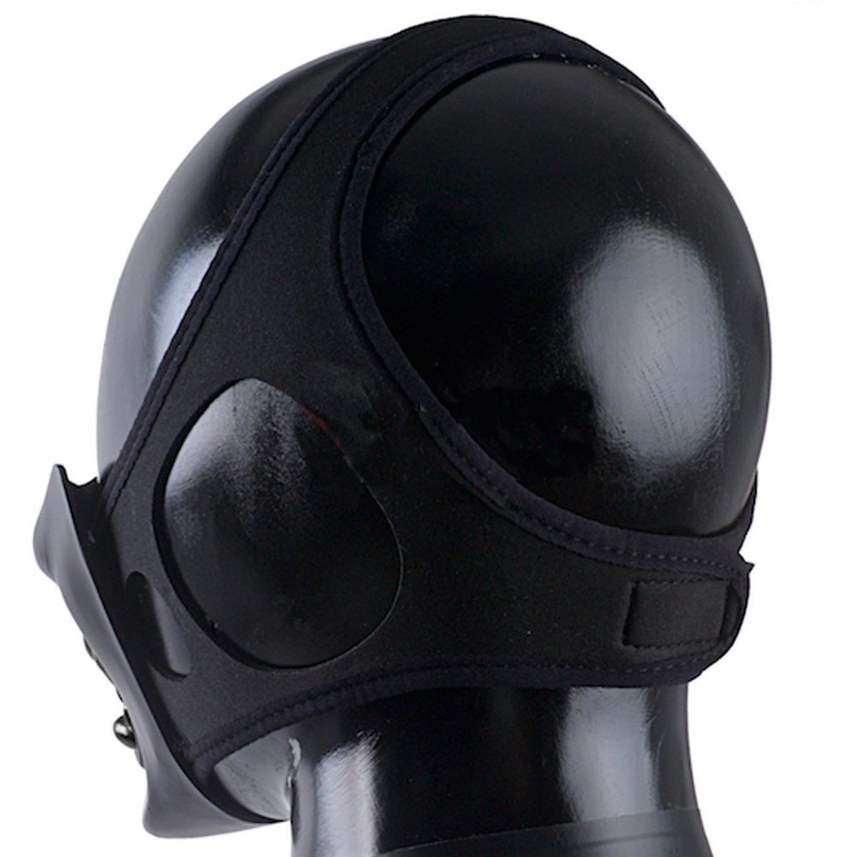 TMC サムライ マスク Mサイズ (ブラックカラー・金歯)-AIRSOFT GOGO エアガン・サバゲー用品通販