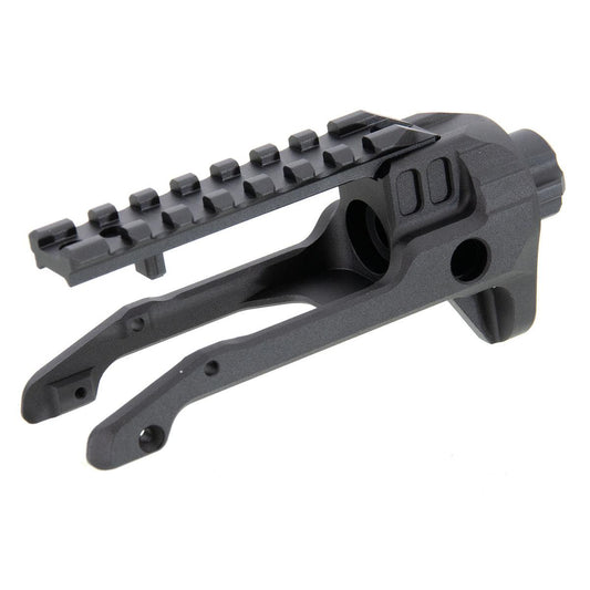 TTI Airsoft AAP-01 CNC AR ストックアダプター（ブラック）-AIRSOFT GOGO エアガン・サバゲー用品通販