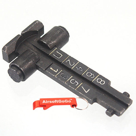 Type N 800M AK74 AK74S AK74U 電動ガン用リアサイト-AIRSOFT GOGO エアガン・サバゲー用品通販