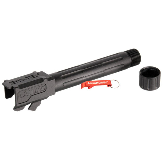 Umarex ガスブローバックG19用 5KU 9INE 14mm逆ネジアウターバレルマズルプロテクター付 (ブラック)-AIRSOFT GOGO エアガン・サバゲー用品通販