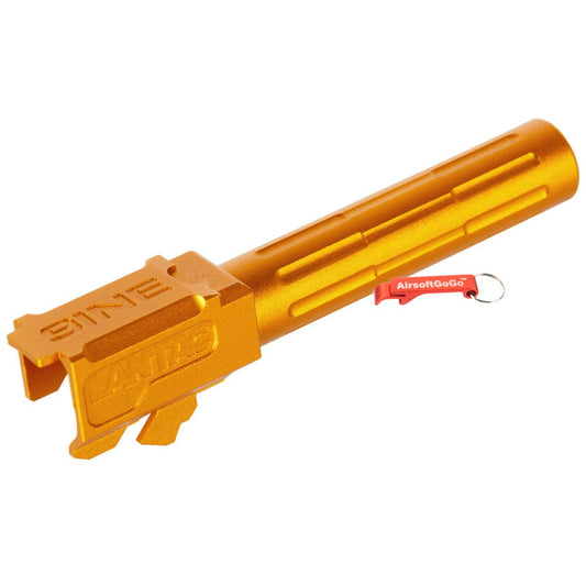 Umarex / VFC ガスブローバックG19用 5KU 9INE アウターバレル(ゴールド)-AIRSOFT GOGO エアガン・サバゲー用品通販