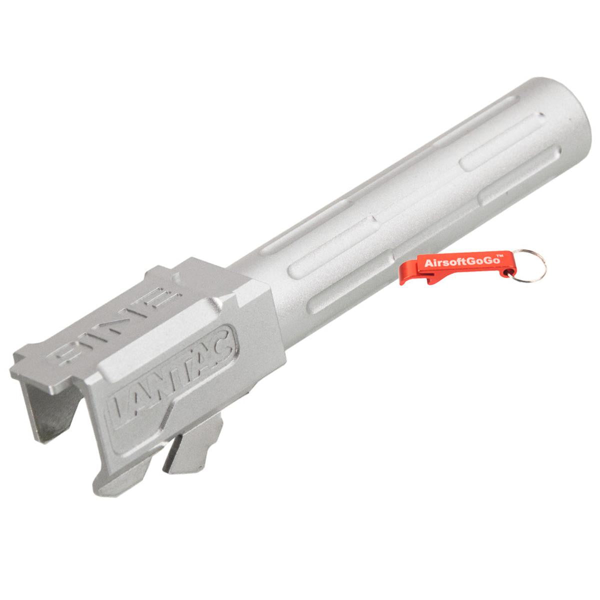 Umarex / VFC ガスブローバックG19用 5KU 9INE アウターバレル(シルバー)-AIRSOFT GOGO エアガン・サバゲー用品通販