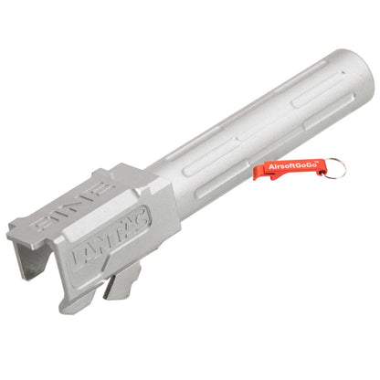 Umarex / VFC ガスブローバックG19用 5KU 9INE アウターバレル(シルバー)-AIRSOFT GOGO エアガン・サバゲー用品通販