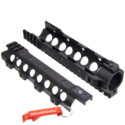 URX3 8インチ CNC アルミ レイルハンドガード WA M4ガスブローバック対応-AIRSOFT GOGO エアガン・サバゲー用品通販
