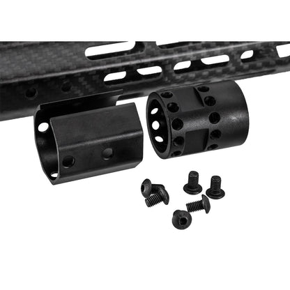Vector Optics Vekt Defense VDCF-07カーボンファイバー 7インチスリムハンドガードレール G&G APR9専用-ブラック-AIRSOFT GOGO エアガン・サバゲー用品通販