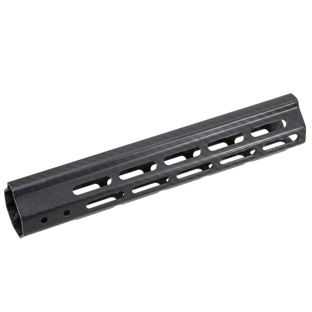 Vector Optics Vekt Defense VDCF-10カーボンファイバー 10インチスリムハンドガードレール G&G APR9専用-ブラック-AIRSOFT GOGO エアガン・サバゲー用品通販