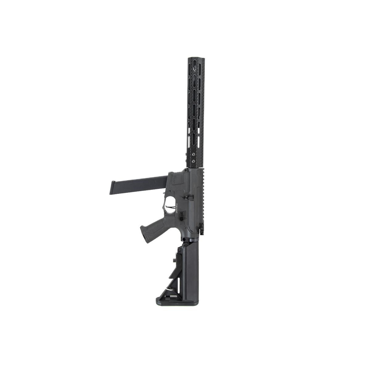 Vector Optics Vekt Defense VDCF-12カーボンファイバー 12インチスリムハンドガードレール G&G APR9専用-ブラック-AIRSOFT GOGO エアガン・サバゲー用品通販