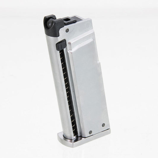 WE 7rd ガスマガジン CT25 GBBガスブローバック専用（シルバー）-AIRSOFT GOGO エアガン・サバゲー用品通販