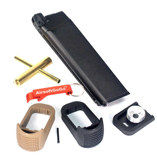 WE CO2 G17, 18, 19, 23, 34, 35 シリーズ ピストルのマガジン-AIRSOFT GOGO エアガン・サバゲー用品通販