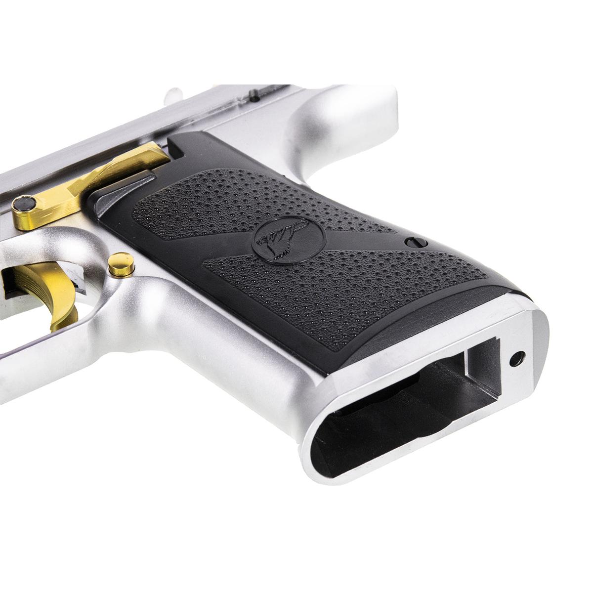 WE DE グリップ （シルバー/ ゴールド）-AIRSOFT GOGO エアガン・サバゲー用品通販