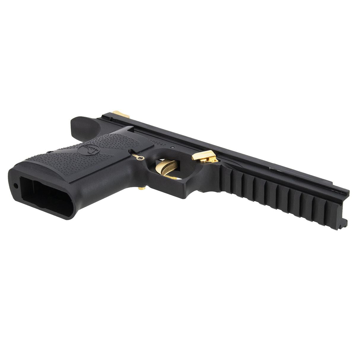WE DE グリップ（ブラック/ ゴールド）-AIRSOFT GOGO エアガン・サバゲー用品通販