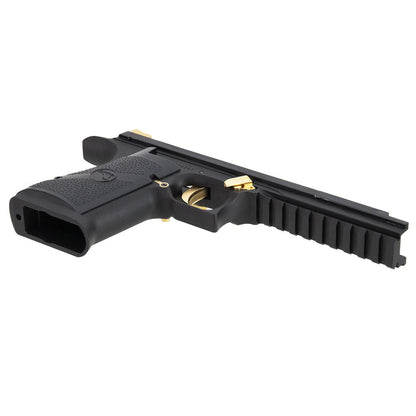 WE DE グリップ（ブラック/ ゴールド）-AIRSOFT GOGO エアガン・サバゲー用品通販