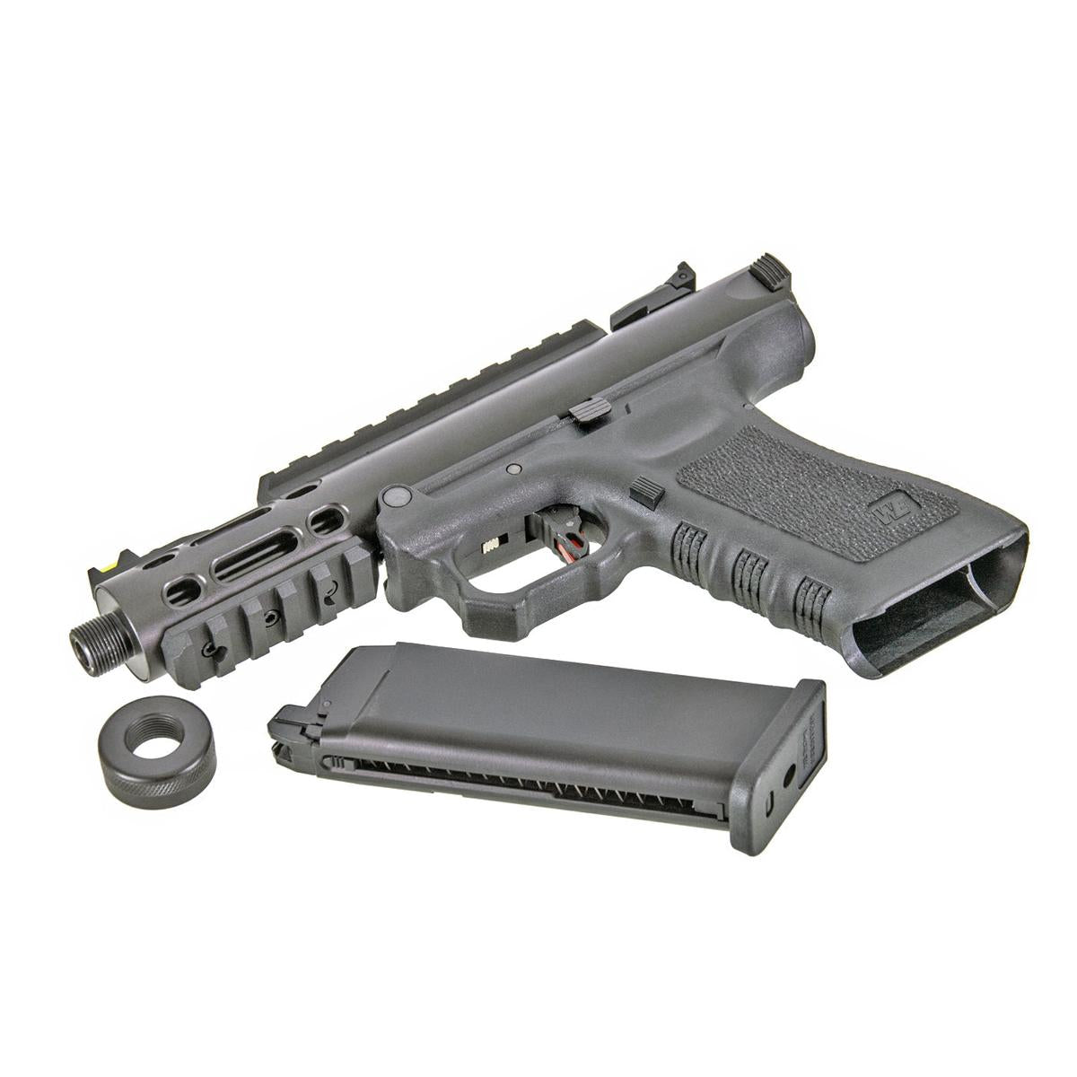 WE G モデル ギャラクシー GBB（ブラック）-AIRSOFT GOGO エアガン・サバゲー用品通販