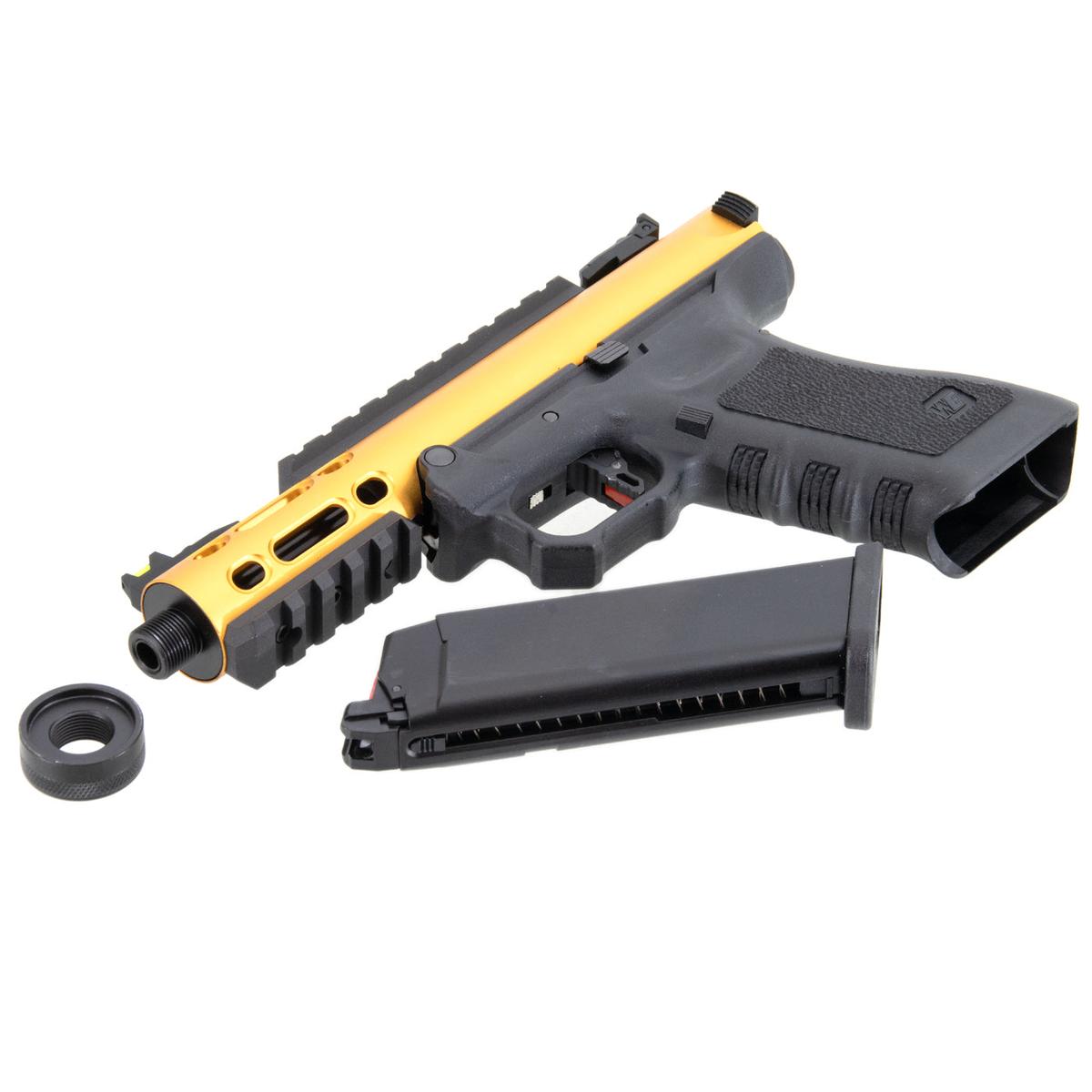 WE G モデル ギャラクシー GBB（ゴールド）-AIRSOFT GOGO エアガン・サバゲー用品通販