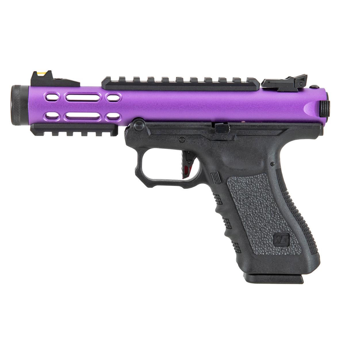 WE G モデル ギャラクシー GBB（パープル）-AIRSOFT GOGO エアガン・サバゲー用品通販