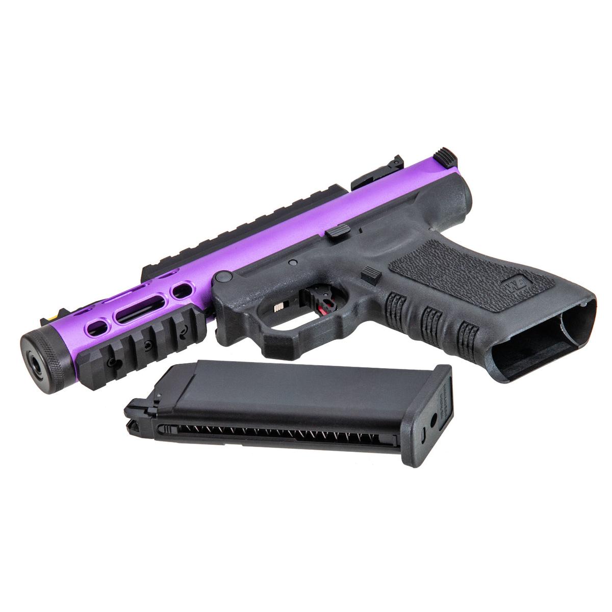 WE G モデル ギャラクシー GBB（パープル） - サバゲー 装備 - AIRSOFT
