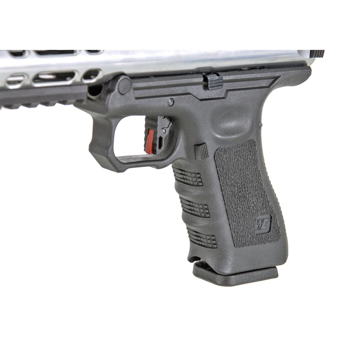 WE G モデル ギャラクシー GBB（シルバー）-AIRSOFT GOGO エアガン・サバゲー用品通販