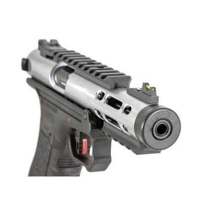 WE G モデル ギャラクシー GBB（シルバー）-AIRSOFT GOGO エアガン・サバゲー用品通販