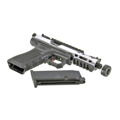 WE G モデル ギャラクシー GBB（シルバー）-AIRSOFT GOGO エアガン・サバゲー用品通販