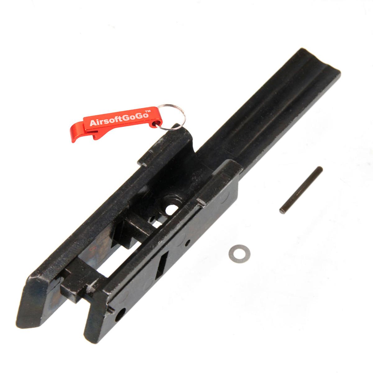 WE G17 G18c ガスブローバック用 レールマウント (ブラック)-AIRSOFT GOGO エアガン・サバゲー用品通販