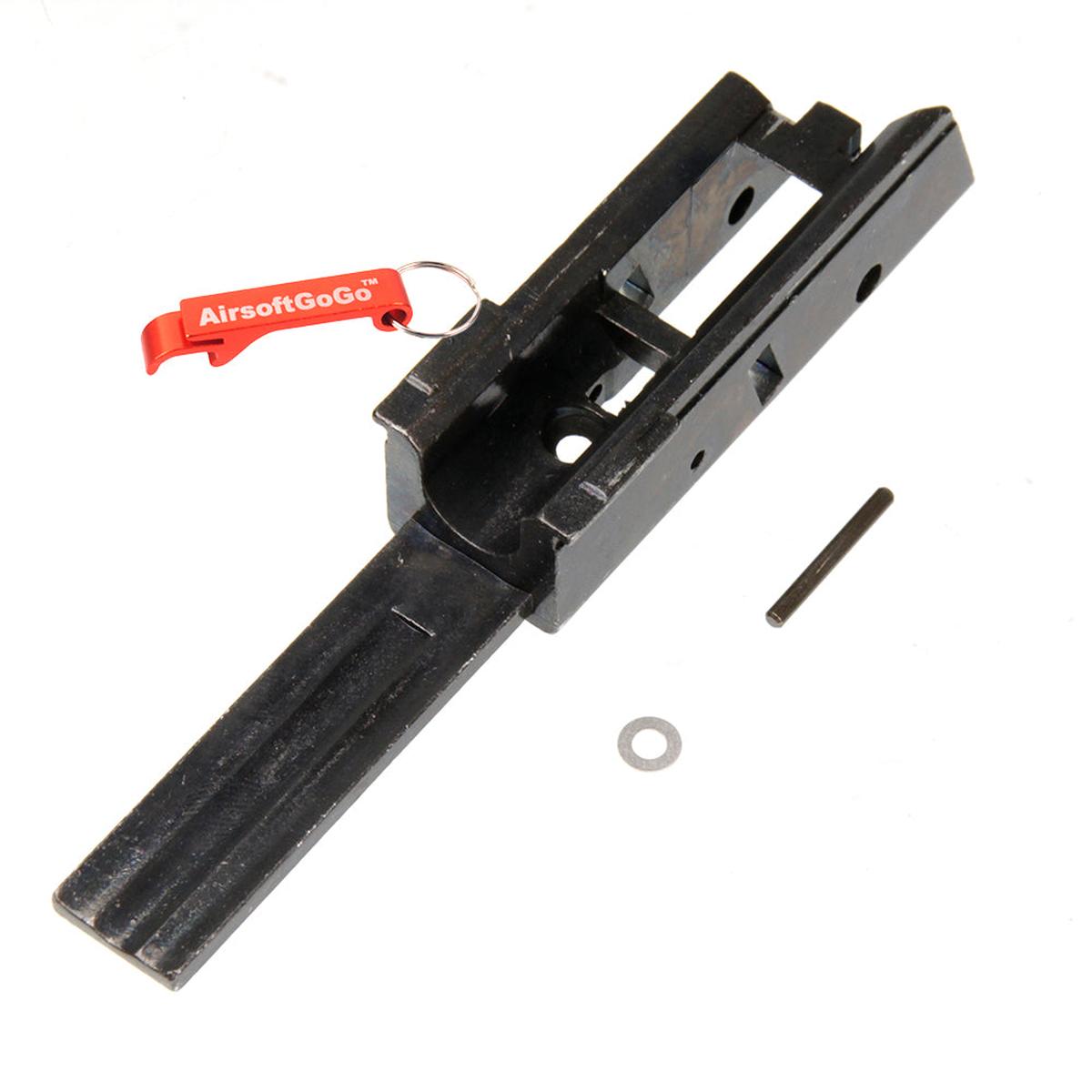 WE G17 G18c ガスブローバック用 レールマウント (ブラック)-AIRSOFT GOGO エアガン・サバゲー用品通販