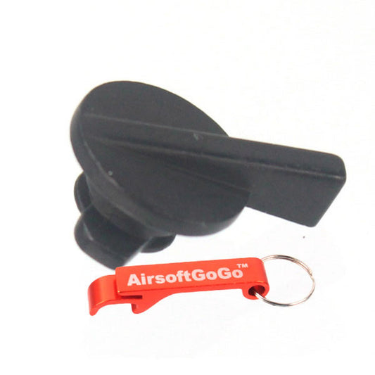 WE G18c ガスブローバックガン用WE メタル セレクターロック (黒)-AIRSOFT GOGO エアガン・サバゲー用品通販