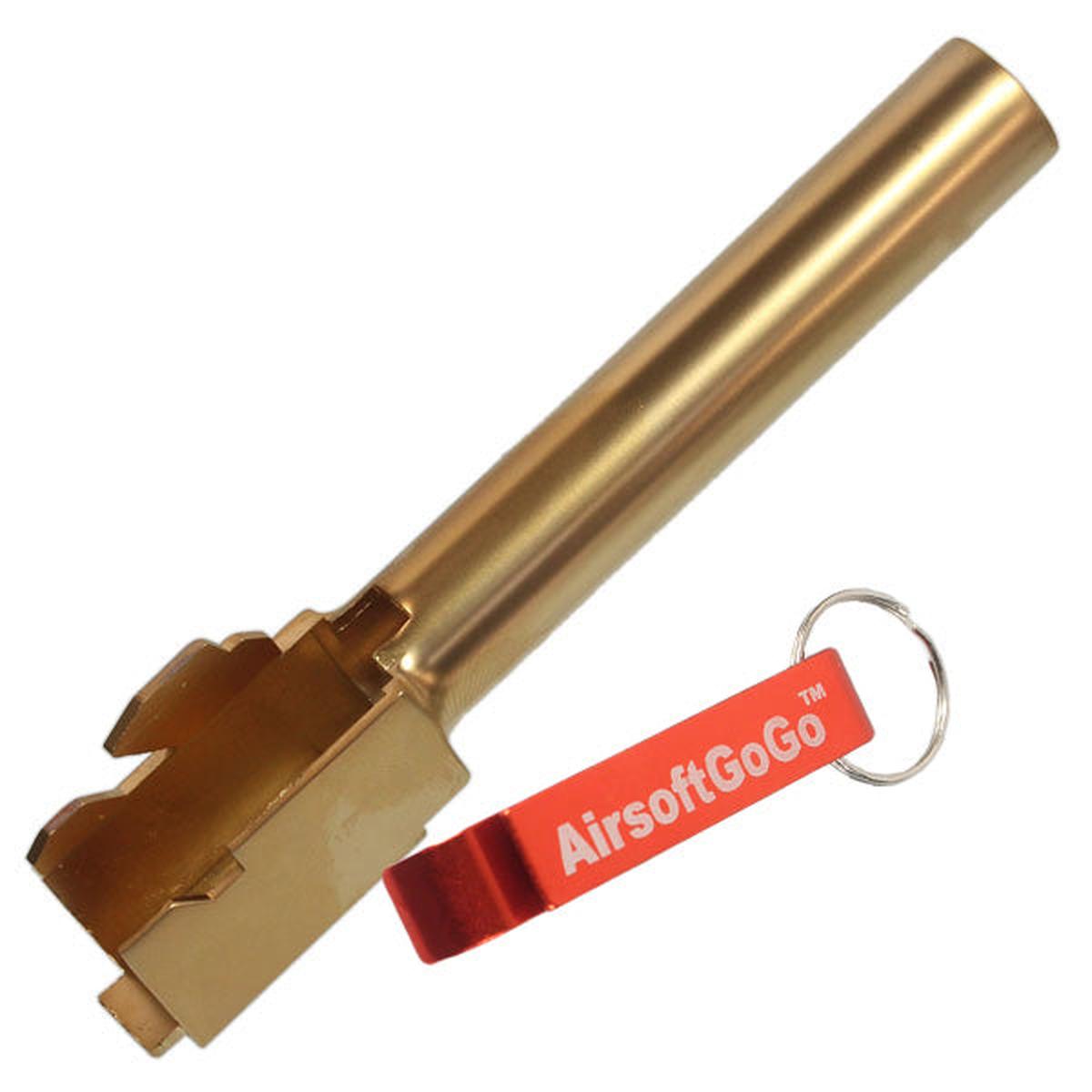 WE G18Cガスブローバック用Archives社製WEI-E カスタムスライドSタイプ （金）-AIRSOFT GOGO エアガン・サバゲー用品通販