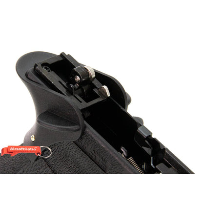 WE ガスブローバックG34用 ロアフレーム グリップフレーム ( ブラック)-AIRSOFT GOGO エアガン・サバゲー用品通販