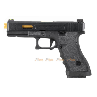 WE HK SAI スタイル モデル G17 GBB（ブラック）-AIRSOFT GOGO エアガン・サバゲー用品通販