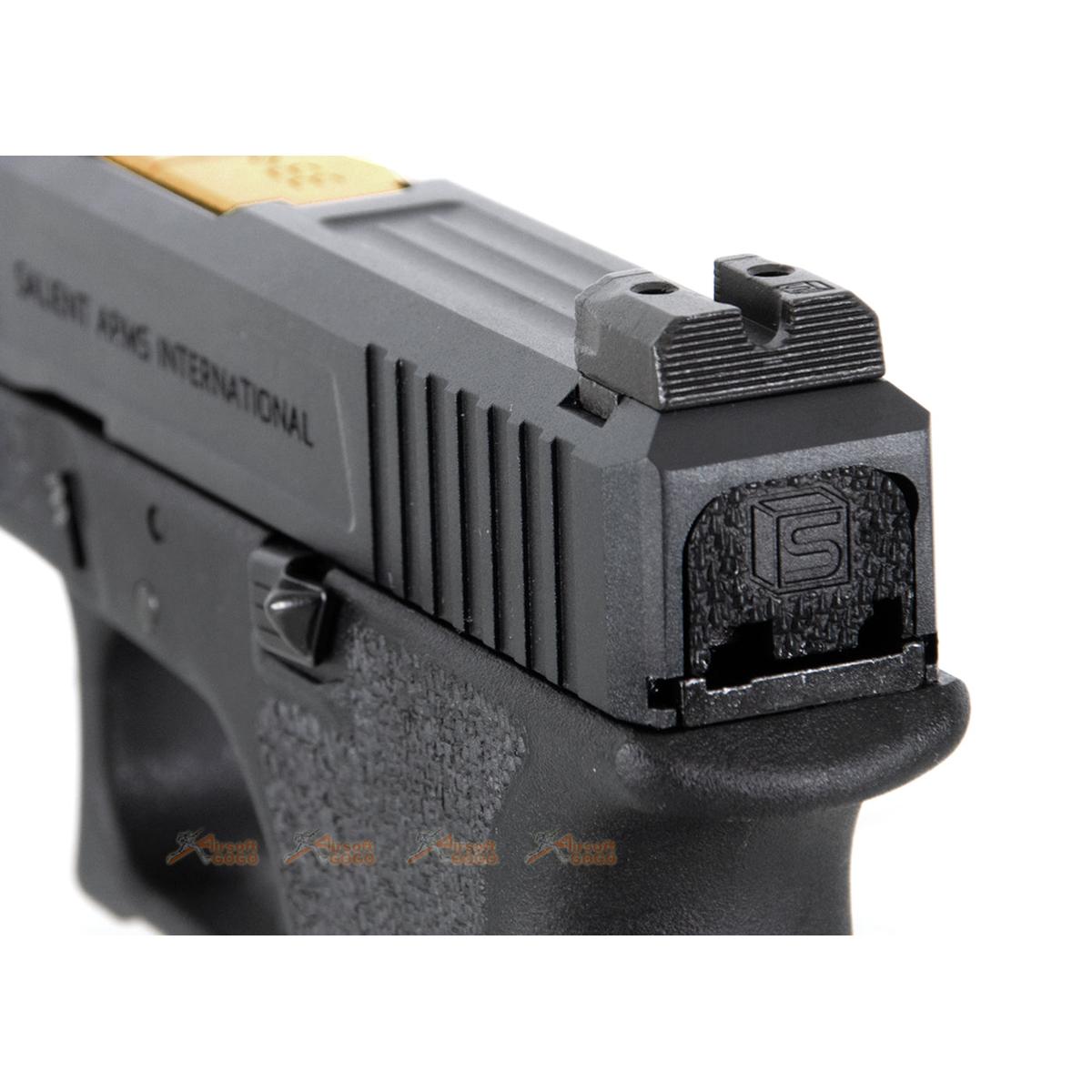 WE HK SAI スタイル モデル G17 GBB（ブラック）-AIRSOFT GOGO エアガン・サバゲー用品通販