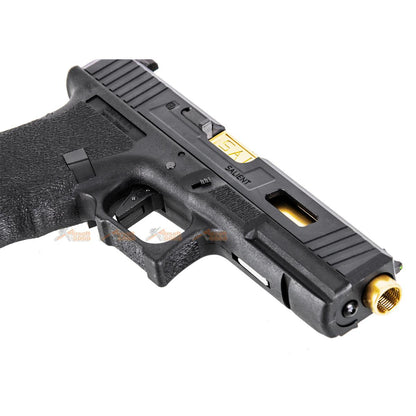 WE HK SAI スタイル モデル G17 GBB（ブラック）-AIRSOFT GOGO エアガン・サバゲー用品通販