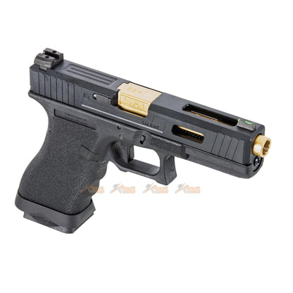 WE HK SAI スタイル モデル G17 GBB（ブラック）-AIRSOFT GOGO エアガン・サバゲー用品通販
