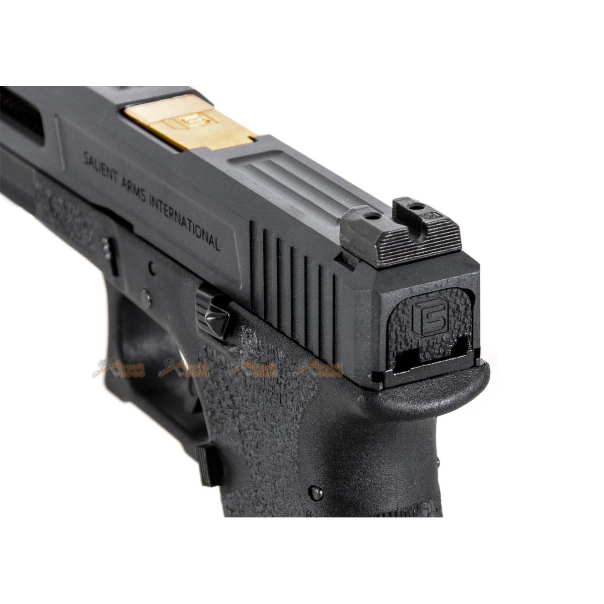 WE HK SAI スタイル モデル G34 GBB（ブラック）-AIRSOFT GOGO エアガン・サバゲー用品通販