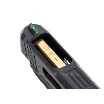 WE HK SAI スタイル モデル G34 GBB（ブラック）-AIRSOFT GOGO エアガン・サバゲー用品通販
