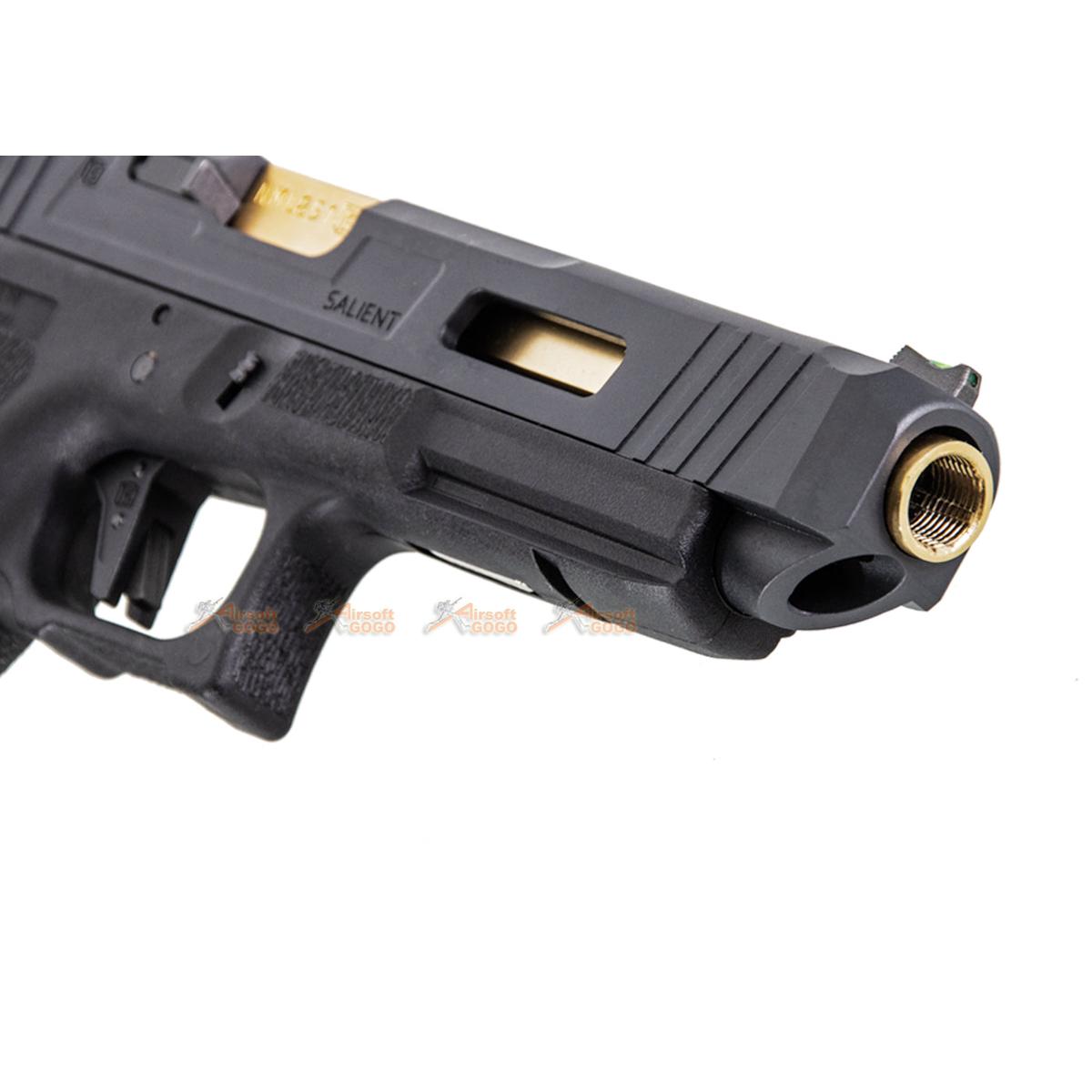 WE HK SAI スタイル モデル G34 GBB（ブラック）-AIRSOFT GOGO エアガン・サバゲー用品通販
