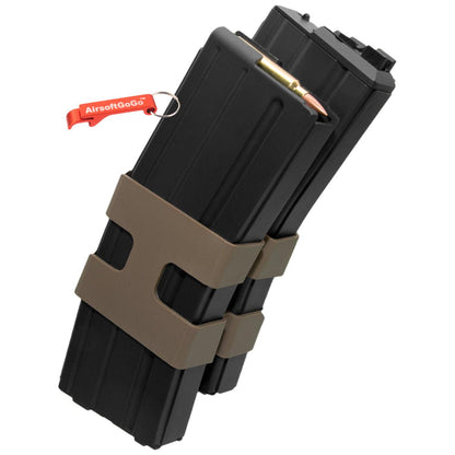 WE M4 ガスブローバック用 80連 ダブルタイプ ガスマガジン-AIRSOFT GOGO エアガン・サバゲー用品通販