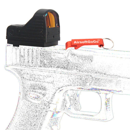 WE ・マルイ G17用ELEMENT社製 赤色ドット ミニサイト-AIRSOFT GOGO エアガン・サバゲー用品通販