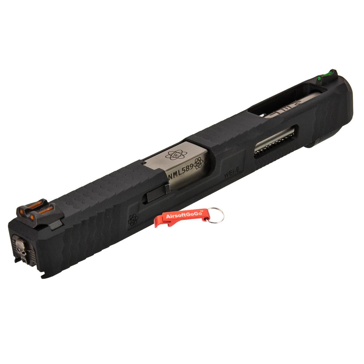 WE / マルイ ガスブローバックG34 タイプT5 スライドセット (ブラック)-AIRSOFT GOGO エアガン・サバゲー用品通販