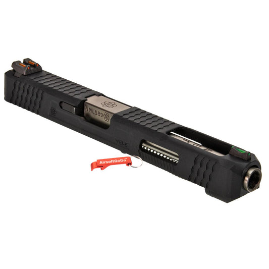 WE / マルイ ガスブローバックG34 タイプT5 スライドセット (ブラック)-AIRSOFT GOGO エアガン・サバゲー用品通販