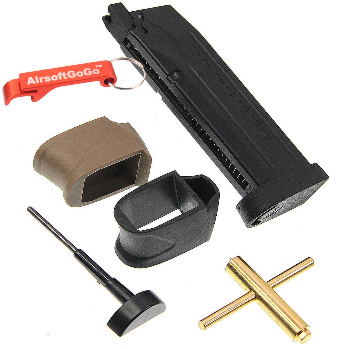 WE M&P ガスブローバック用WE CO2 22連マガジン-AIRSOFT GOGO エアガン・サバゲー用品通販