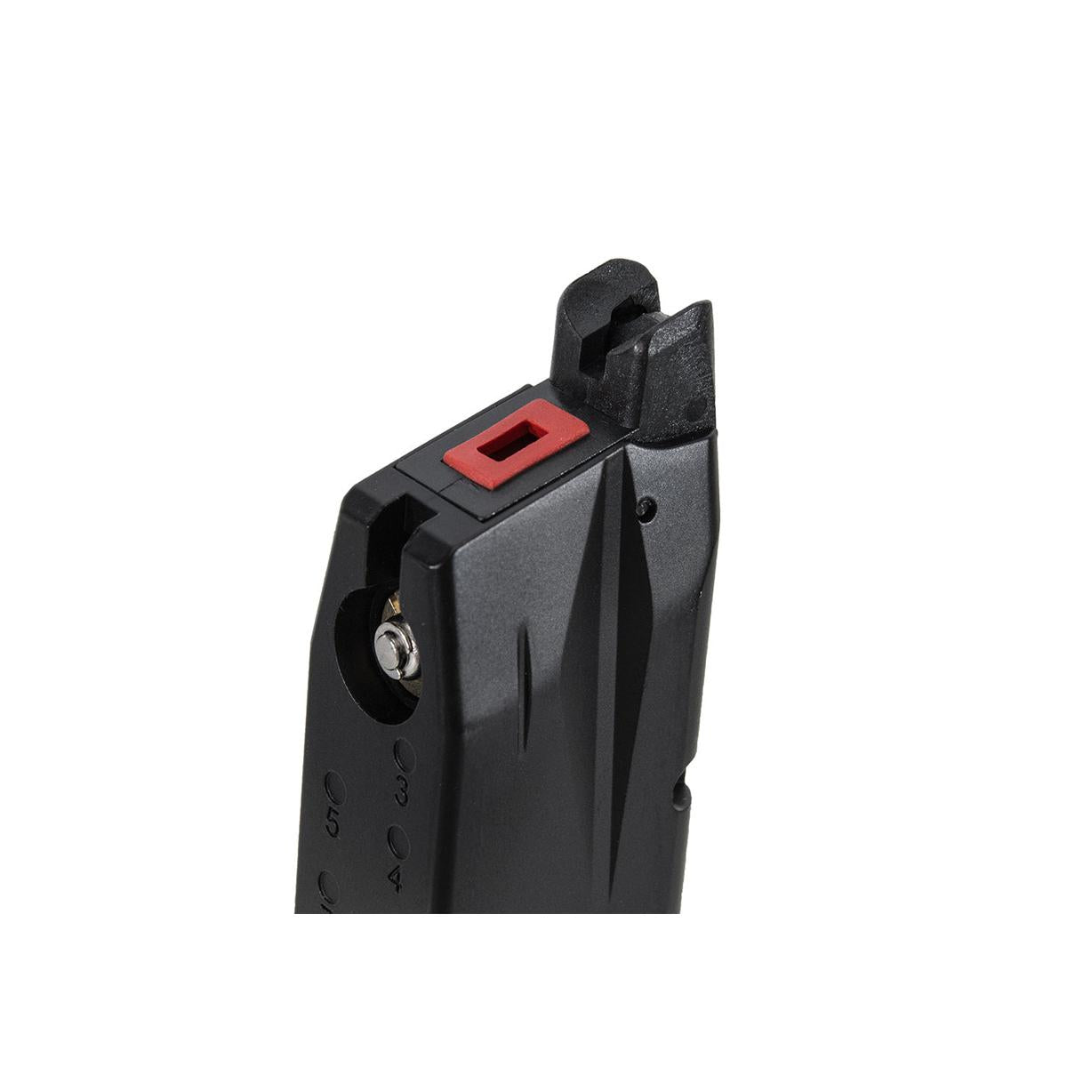 WE SAI TP9エリートコンバット GBB ガスブローバック 19Rds ガスマガジン（ブラック）-AIRSOFT GOGO エアガン・サバゲー用品通販
