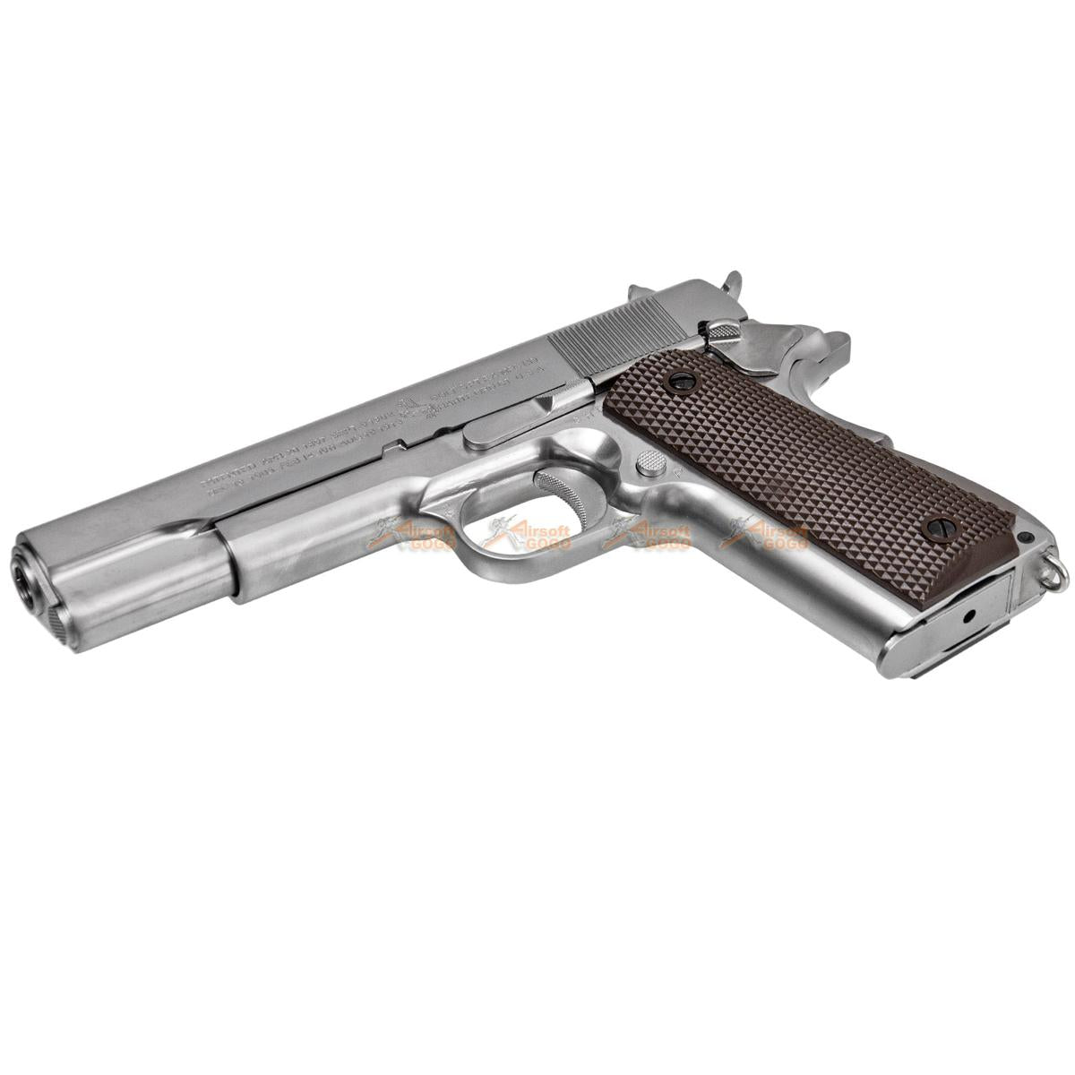 WE サイバーガン コルト1911 ガス ブローバック ( シルバー