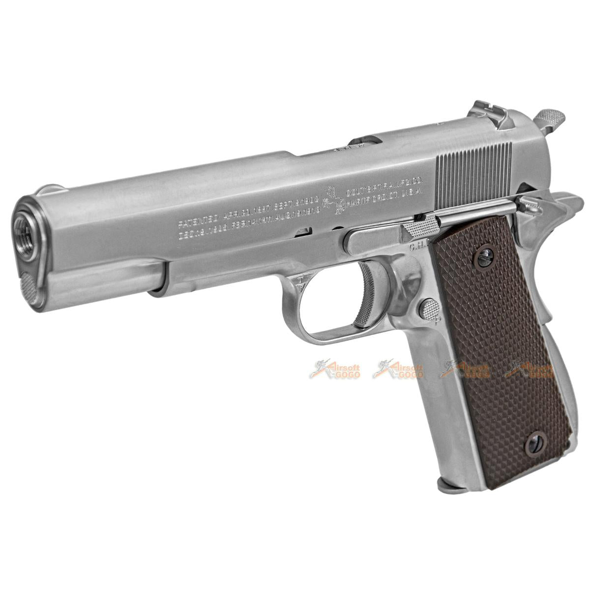 WE サイバーガン コルト1911 ガス ブローバック ( シルバー