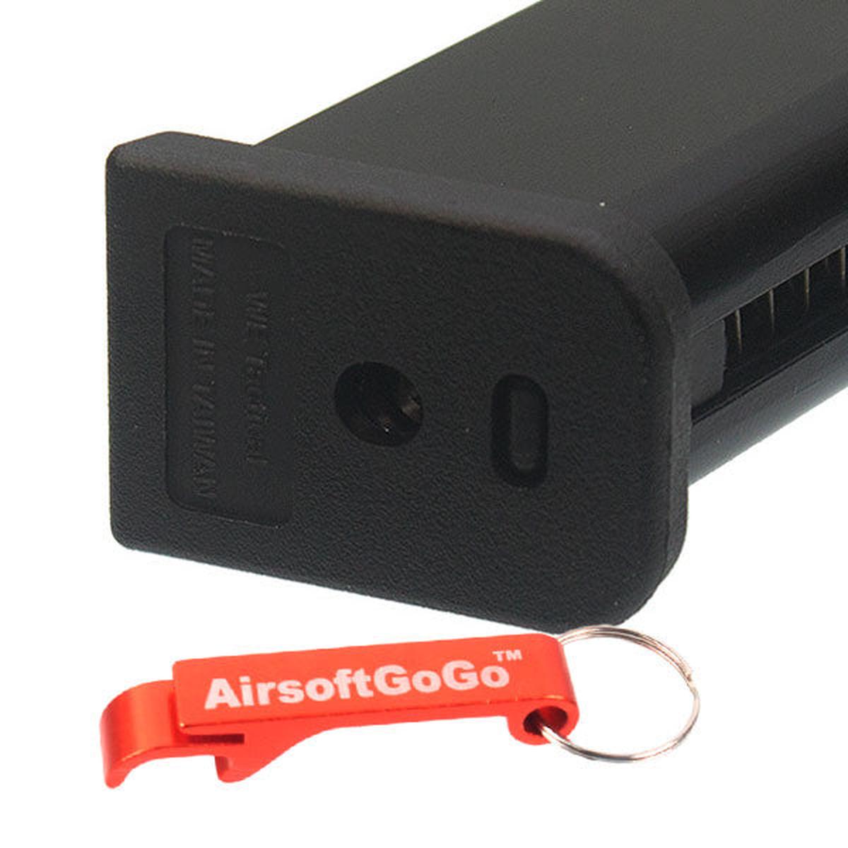 WE-Tech G19 / G23 ガスブローバックガン用WE 20連マガジン-AIRSOFT GOGO エアガン・サバゲー用品通販