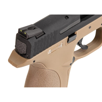 We-Tech M&P9 XW40モデル ガスブローバック (ブラック, ダークアース色)-AIRSOFT GOGO エアガン・サバゲー用品通販