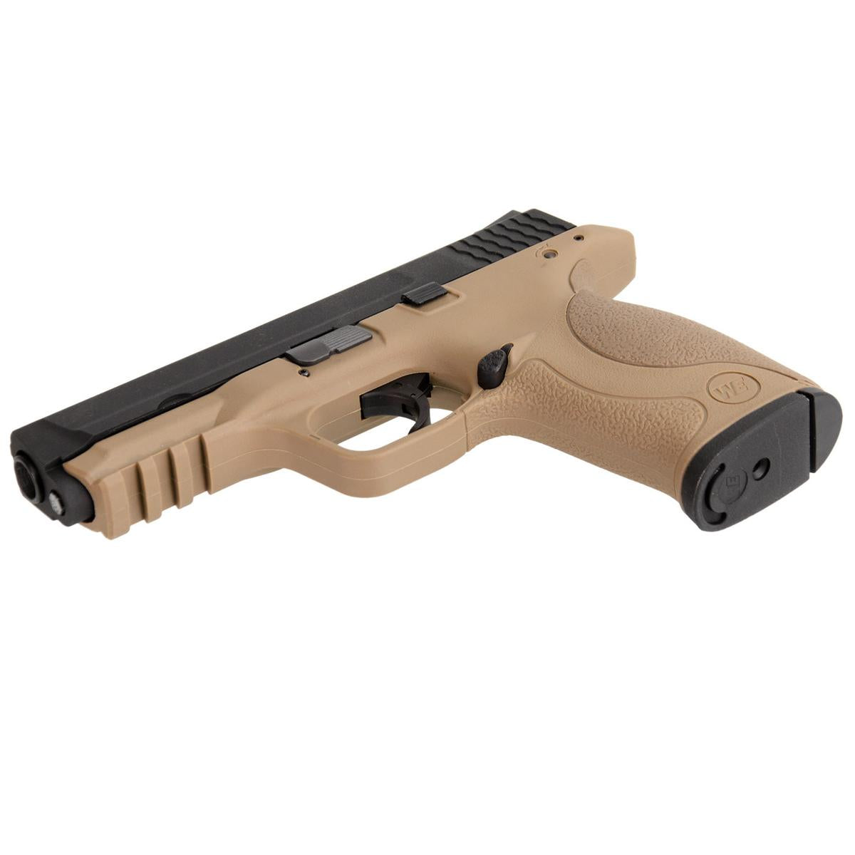 We-Tech M&P9 XW40モデル ガスブローバック (ブラック, ダークアース色)-AIRSOFT GOGO エアガン・サバゲー用品通販